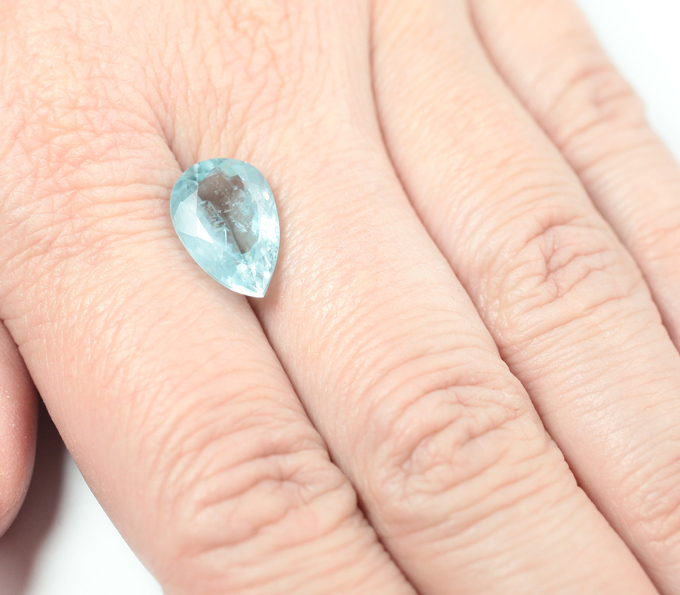 Насыщенный аквамарин 4,69 карата