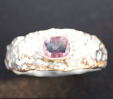 Кольцо с синим гранатом со сменой цвета 0,89 карата