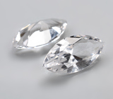 Крупная пара данбуритов высокой чистоты 4,23 карата