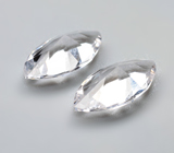 Крупная пара данбуритов высокой чистоты 4,23 карата