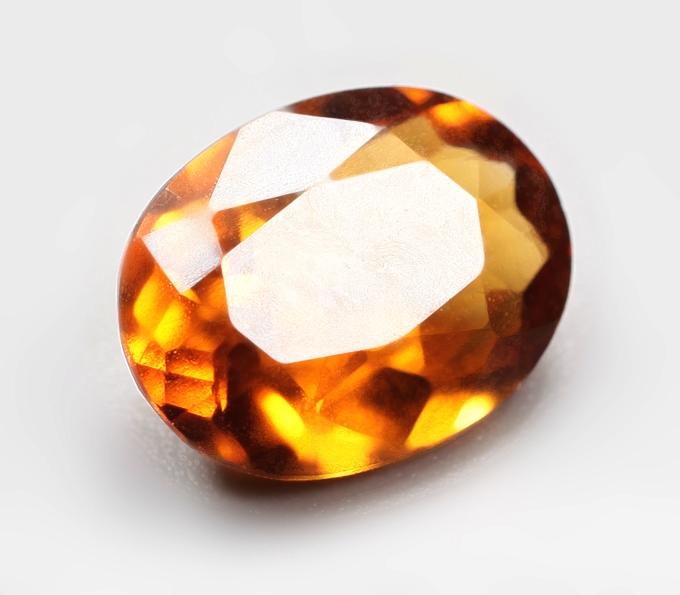 Чистейший цитрин мадейра 2,19 карата