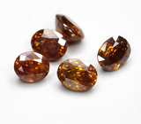 Набор из 5 сфалеритов 7,96 карата