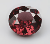 Оранжево-красный циркон 2,97 карата