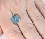 Насыщенный аквамарин 4,66 карата