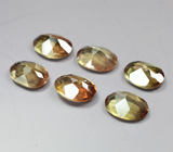 Набор из 6 андалузитов 4,54 карата