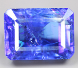 Крупный насыщенный танзанит 20,03 карата