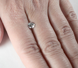 Топовая огранка! Бесцветный муассанит 0,76 карата