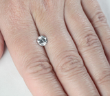 Топовая огранка! Бесцветный муассанит 0,94 карата