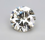 Пастельно-желтый муассанит 0,83 карата