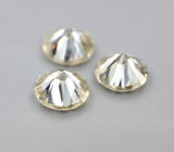 Набор из 3 муассанитов 2,85 карата