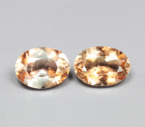 Пара андалузитов 0,95 карата