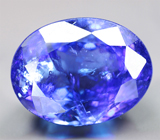 Крупный насыщенный танзанит 10,57 карата