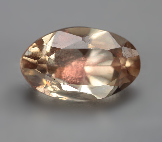 Орегонский солнечный камень 1,26 карата! Эффект Шиллера