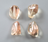 Набор орегонских солнечных камней авторской огранки 9,07 карата! Эффект Шиллера