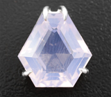 Кулон с чистейшим лавандовым аметистом авторской огранки 4,88 карата