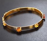 Браслет с турмалинами 3,1 карата и сапфирами 1,67 карата Золото