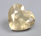 Желтый скаполит редкой огранки 3,85 карата