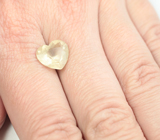 Желтый скаполит редкой огранки 3,85 карата