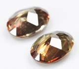 Пара андалузитов 1,24 карата