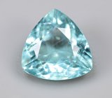 Голубой апатит 0,76 карата