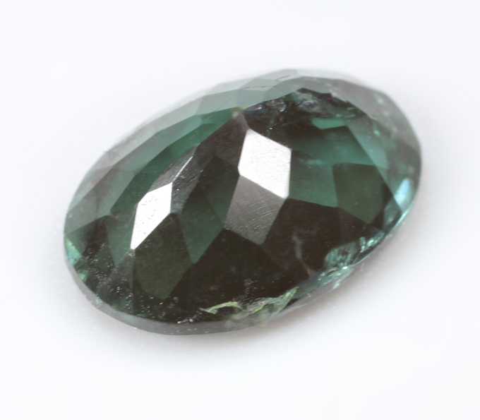 Голубовато-зеленый турмалин 3,36 карата