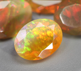 Набор из 4 эфиопских опалов 4,54 карата