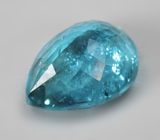 Яркий «неоновый» апатит 2,19 карата