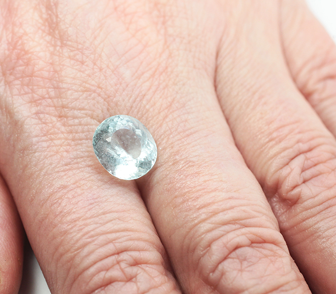 Аквамарин 4,1 карата