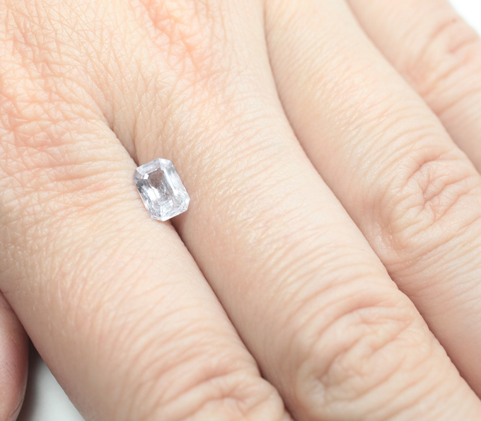 Пастельно-лавандовая шпинель 1 карат