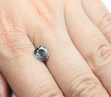 Пастельно-синяя шпинель со сменой цвета 1,67 карата