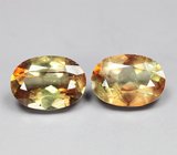 Пара андалузитов 1,49 карата