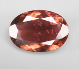 Крупный оранжевый турмалин 6,31 карата