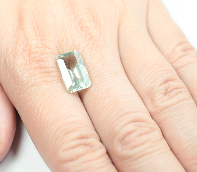 Мятно-зеленый турмалин 5,78 карата