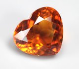 Цитрин мадейра эффектной огранки 2,93 карата