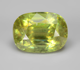 Желтовато-зеленый сфен 2,58 карата