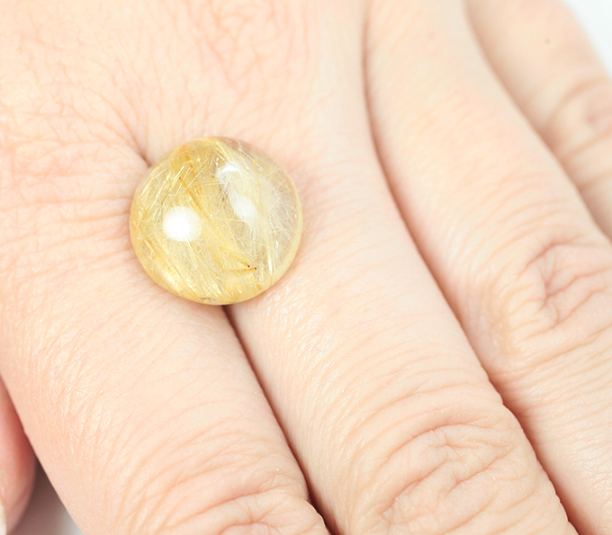 Рутиловый кварц 10,87 карата