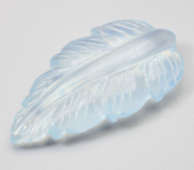 Крупный резной аквамарин 18,92 карата