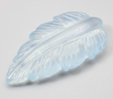 Крупный резной аквамарин 18,92 карата