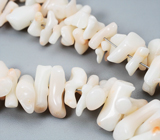 Натуральные solid кораллы на струне 86,5 карата