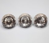 Набор чистейшего дымчатого кварца португальской огранки 36,2 карата