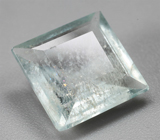 Голубовато-зеленый берилл редкой огранки 2,72 карата