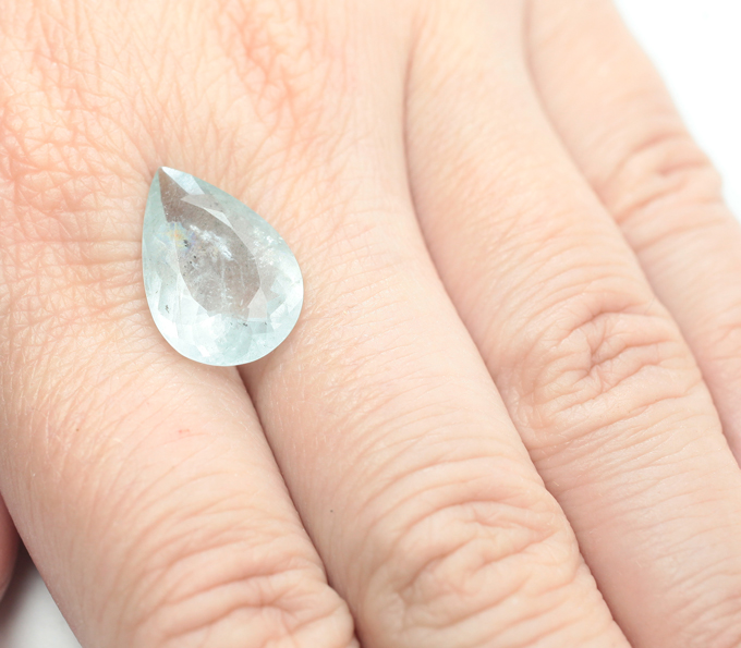 Аквамарин 6,52 карата