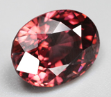 Чистейший оранжевато-красный циркон 4,01 карата