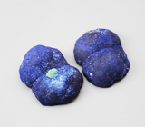 Крупная пара уральских азуритов 23,79 карата