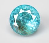 "Неоновый" апатит 2,2 карата