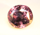 Редкий синий гранат со сменой цвета 0,7 карата