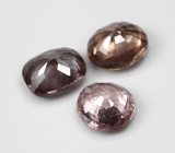 Набор из 3 гранатов со сменой цвета 2,15 карата