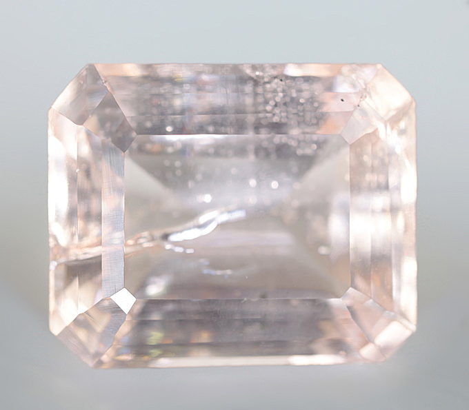 Кольцо с морганитом 14,31 карата