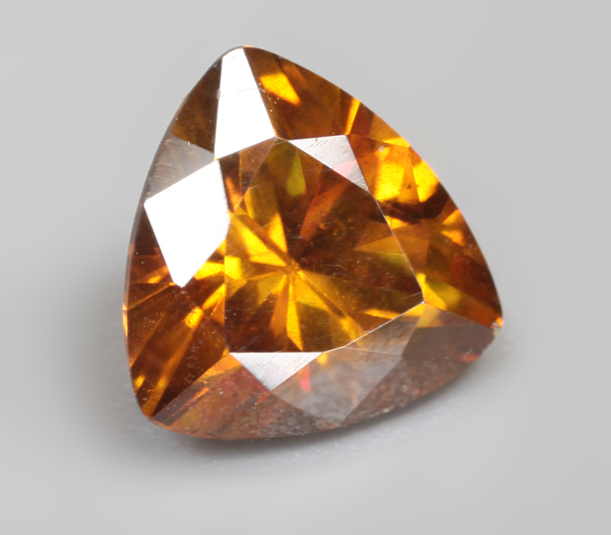 Ярко-желтый сфалерит 1,18 карата