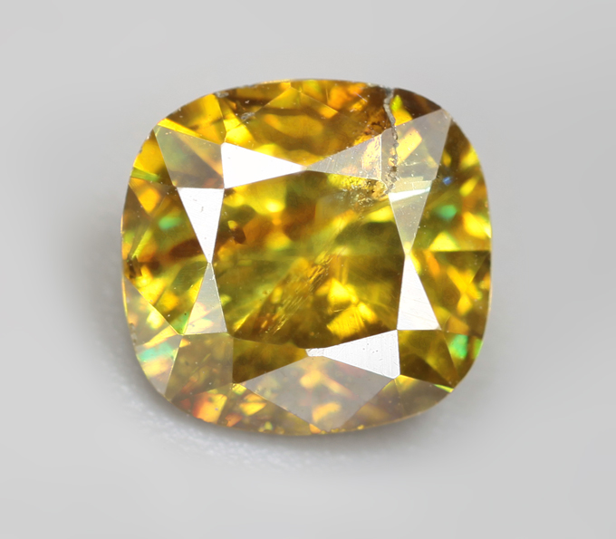 Зеленовато-желтый сфалерит 1,01 карата